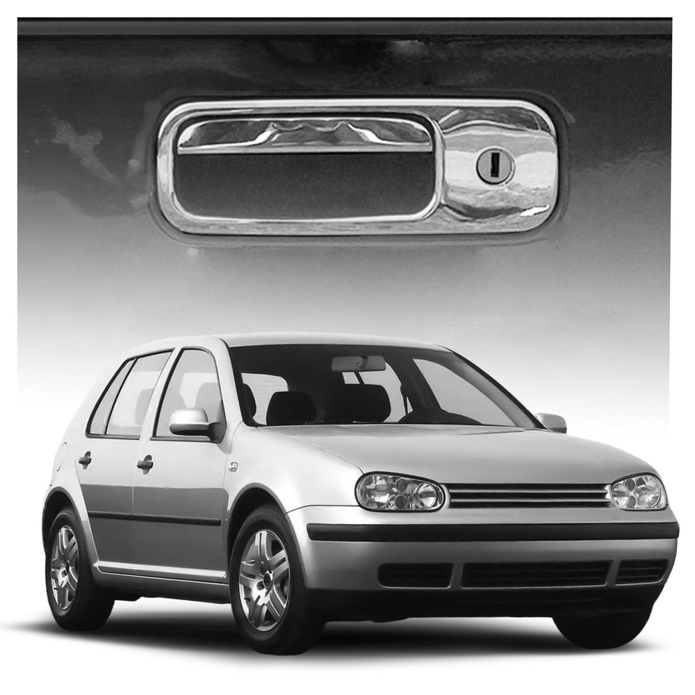 Tailgate Handle Cover for VW Golf Hatchback 5D 1997-2003 Chrome