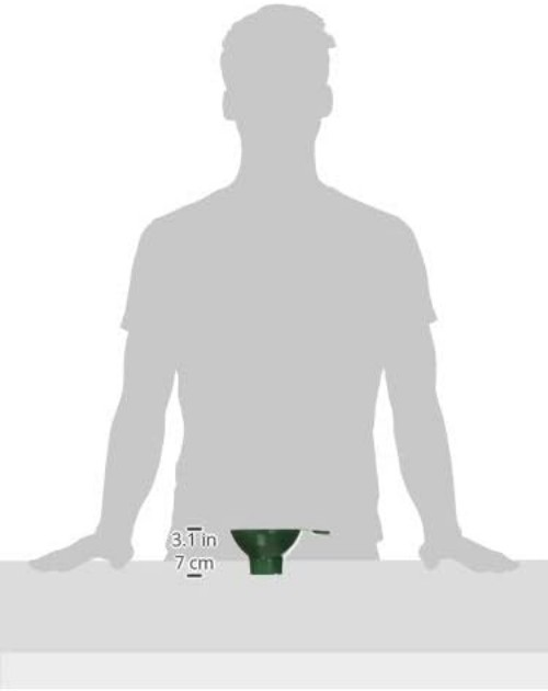 Wide Mouth Plastic Funnel, Green