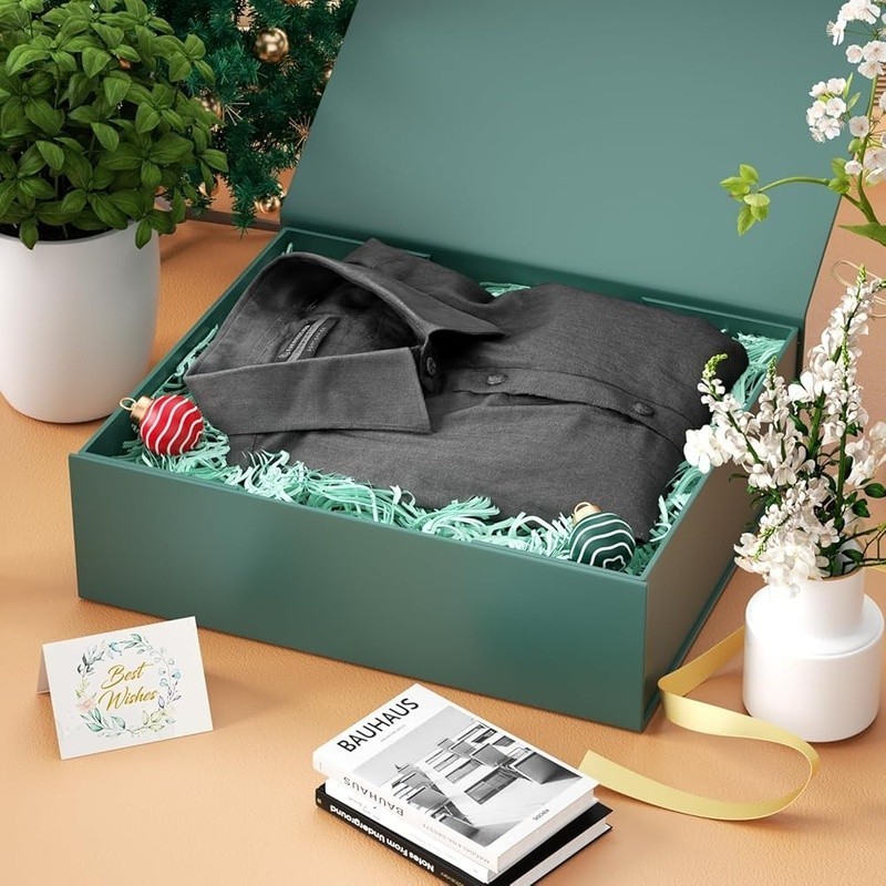 Durable Gift Boxes W/ Lids Magnetic Closure Perfect All Occasions Gift Wrapping