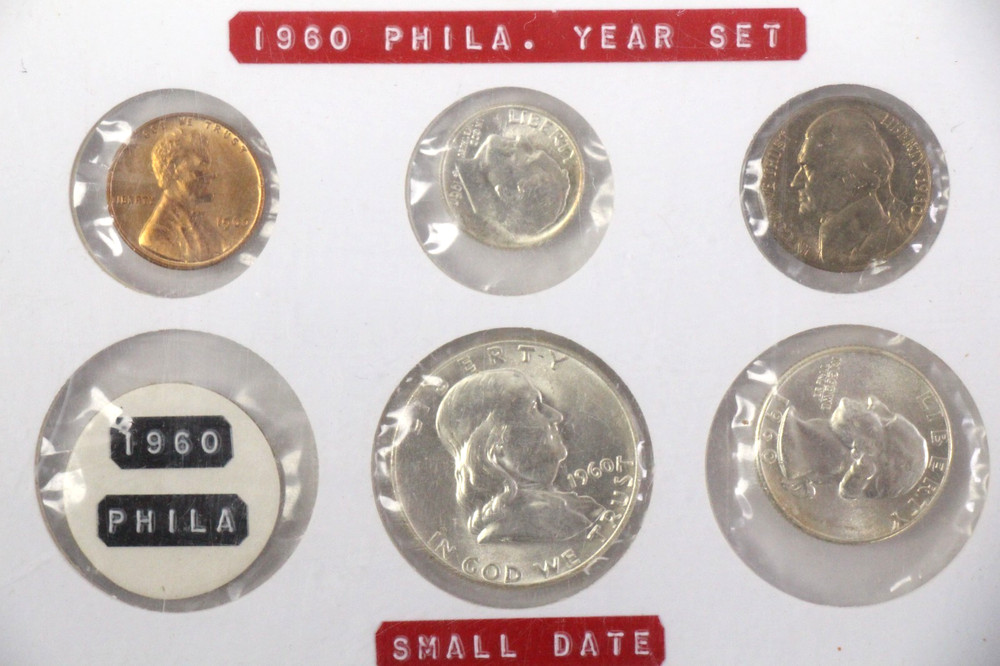 1960 U.S. Small Date 5-Coin Mint Set