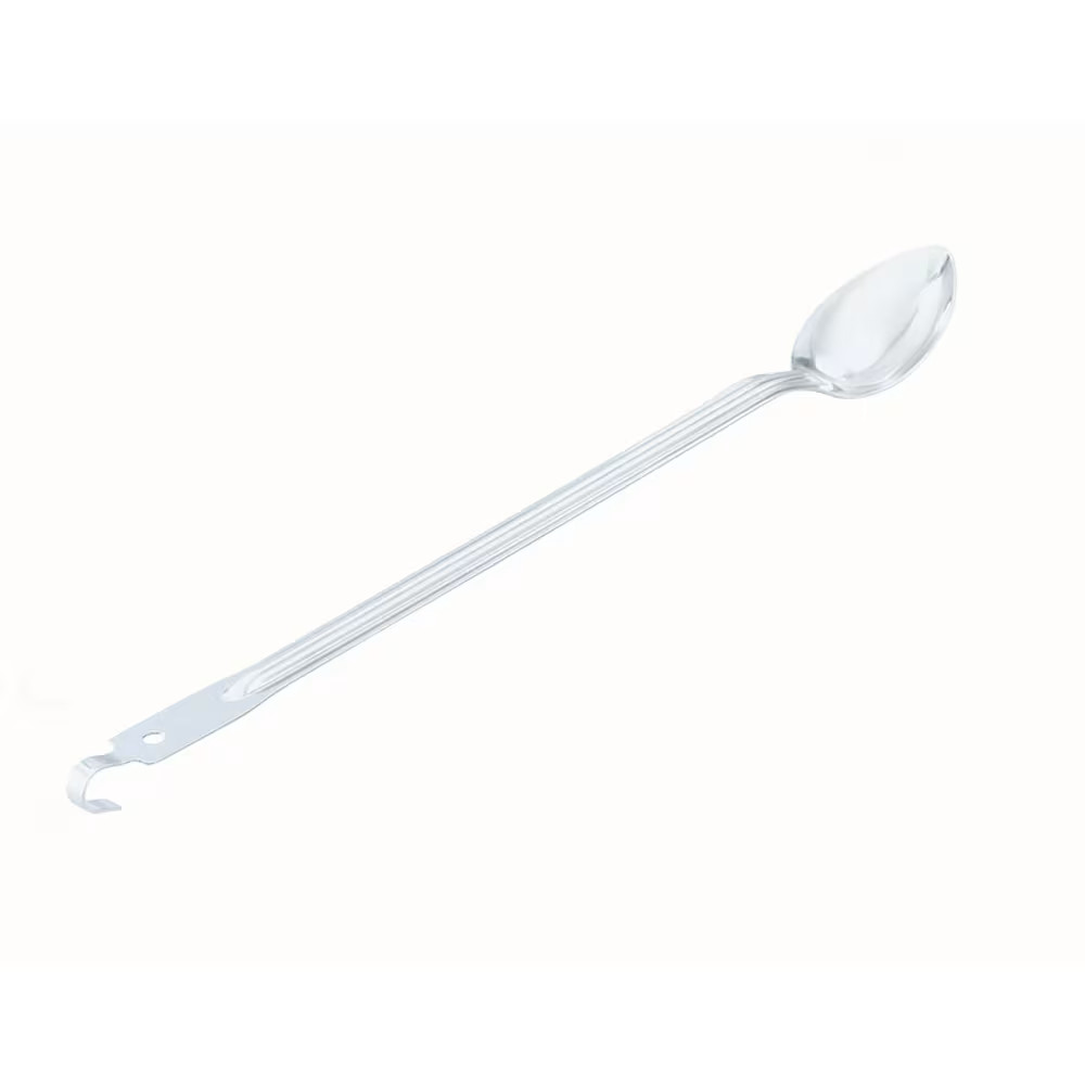 Vollrath 60170 S/S 21" Hooked Handle Solid Spoon