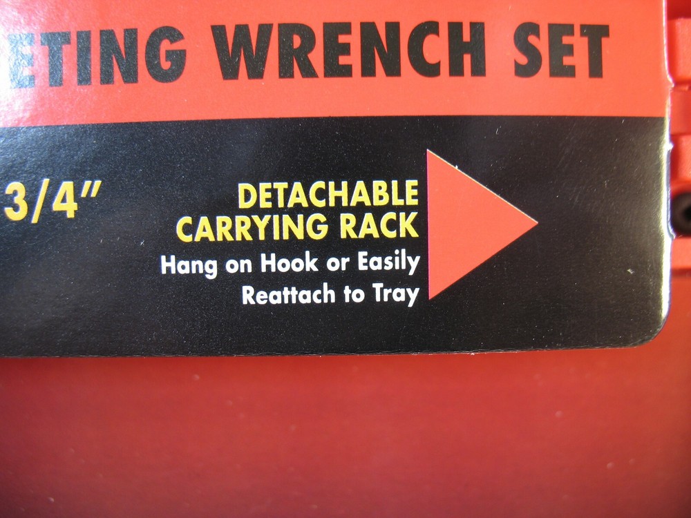 Empty Gearwrench 8 pc SAE Tool Storage Rack 9533 - Brand New *****NO TOOLS*****