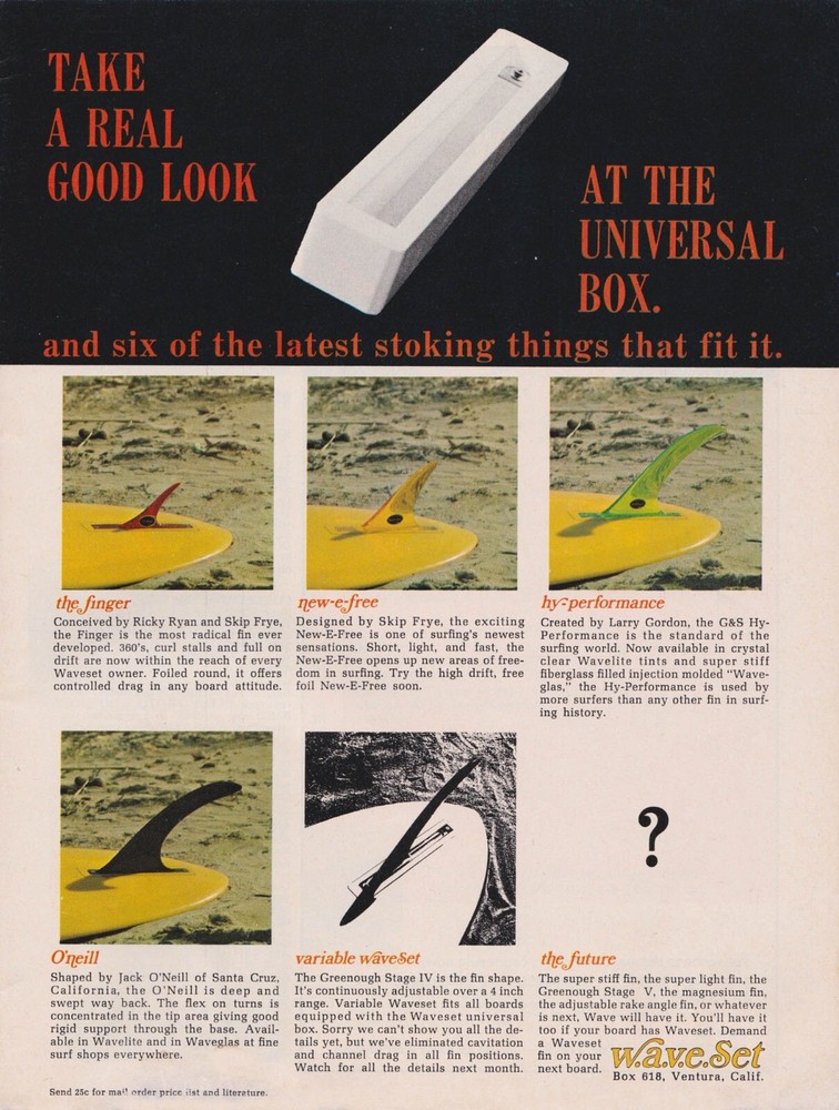 Vintage Wavesetfinbox