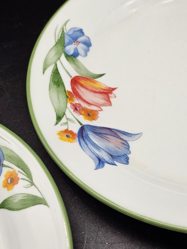 Corelle Fresh Cut Tulips Salad Plate 7" Replacement Discontinued Pattern 2