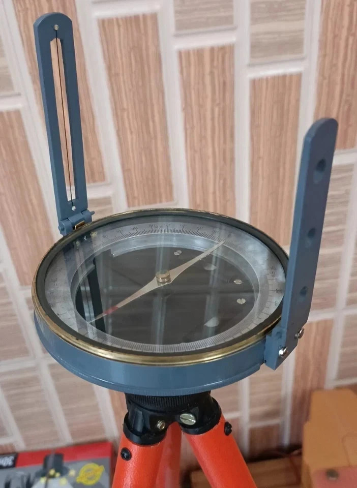 Surveying Compass For Basic Survey, Topography & Navigation 100mm Solid barss
