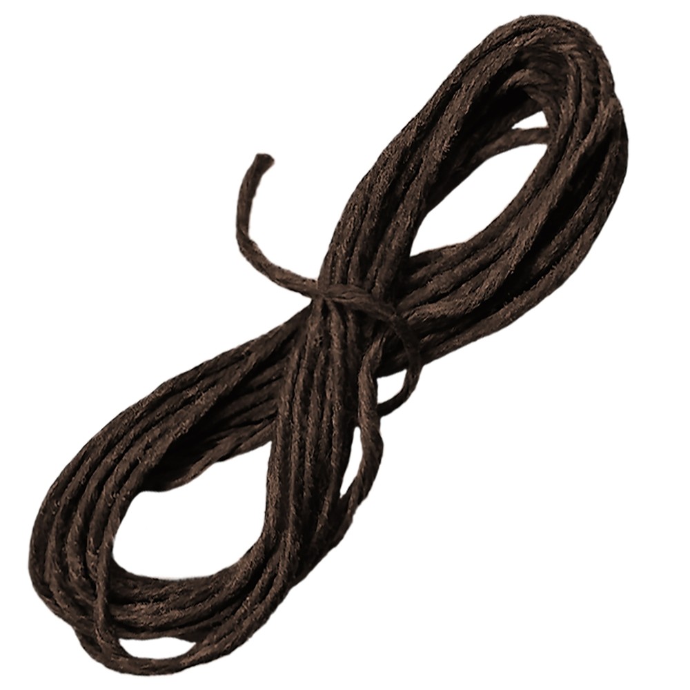 Waxed Thread 25yd Brown