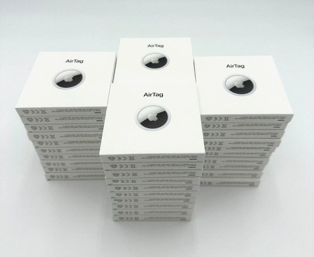 NEW Original Apple AirTag Bluetooth GPS Tracker Silver A2187 For iPhone & iPad