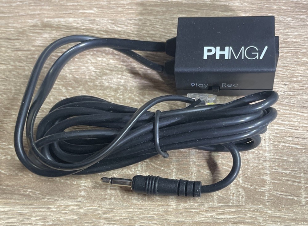 Audio Transfer Cable PHMG/ Récord Device Adapter.