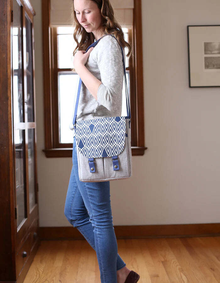 Campfire Messenger Bag Pattern by Noodlehead