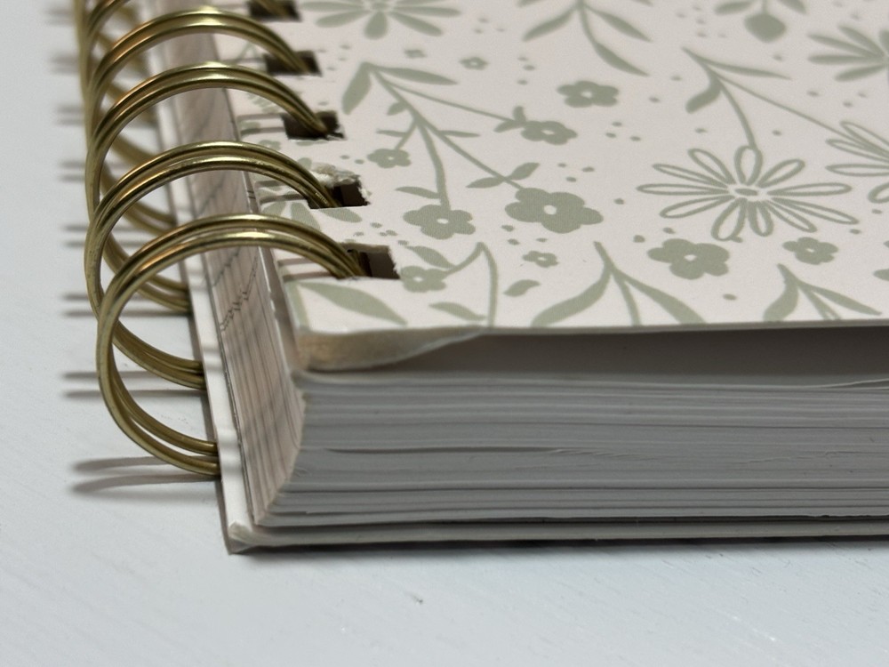 Fringe Studio DITSY MEADOW Journal Spiral Notebook 192 Lined Pages