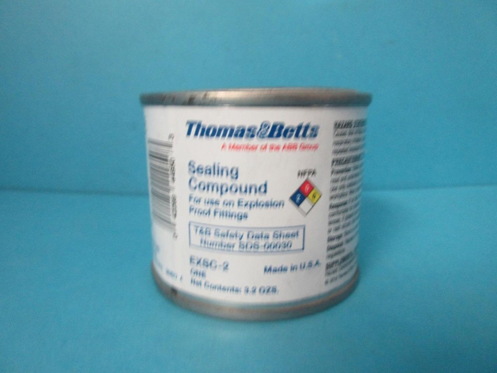 NEW THOMAS & BETTS SEALING COMPOUND FOR EXPLOTION PROOF FITTINGS EXSC-2 3.2 OZ