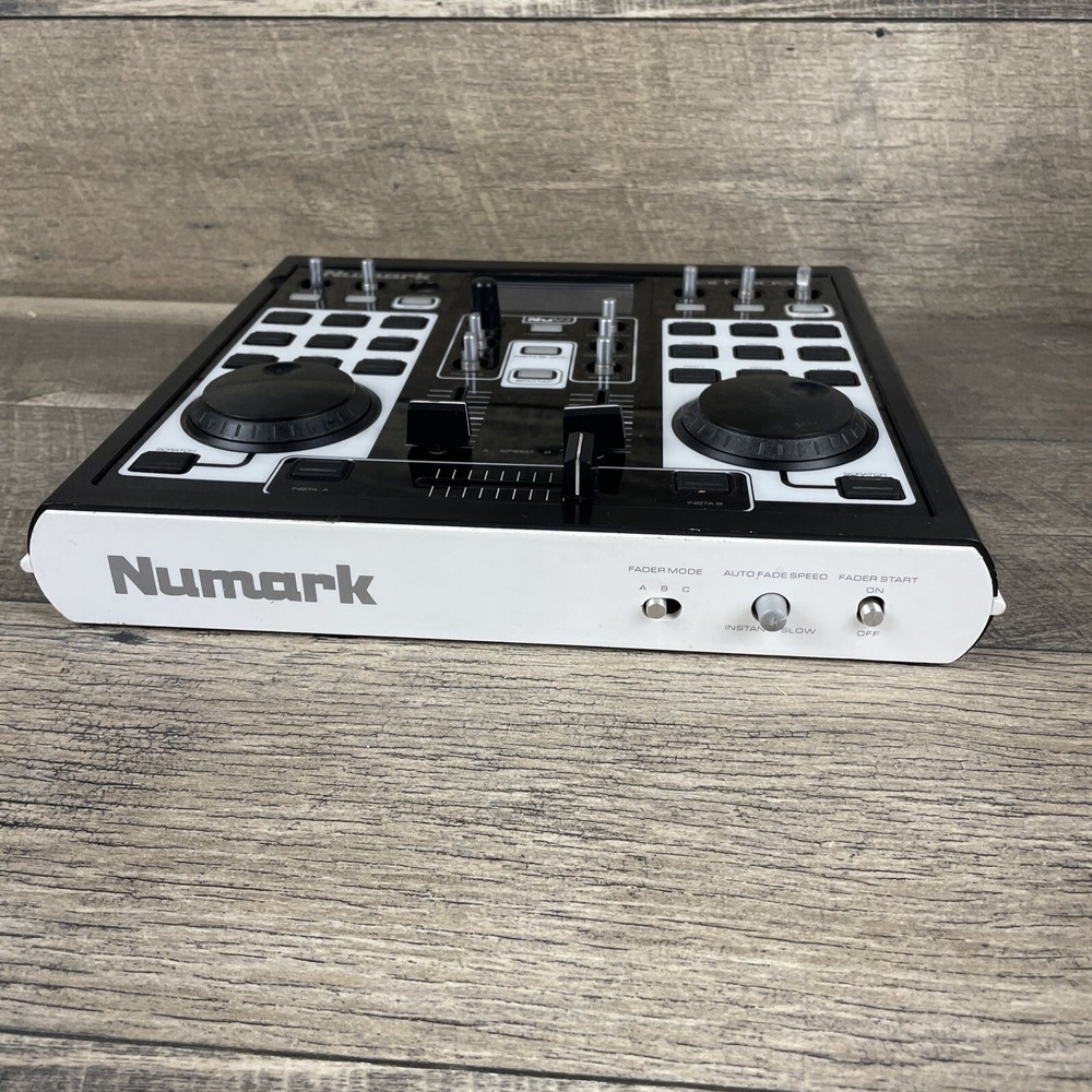 Numark NUVJ arkaos Mixer Controller ⚠️powers On No Other Testing ⚠️sold As-is