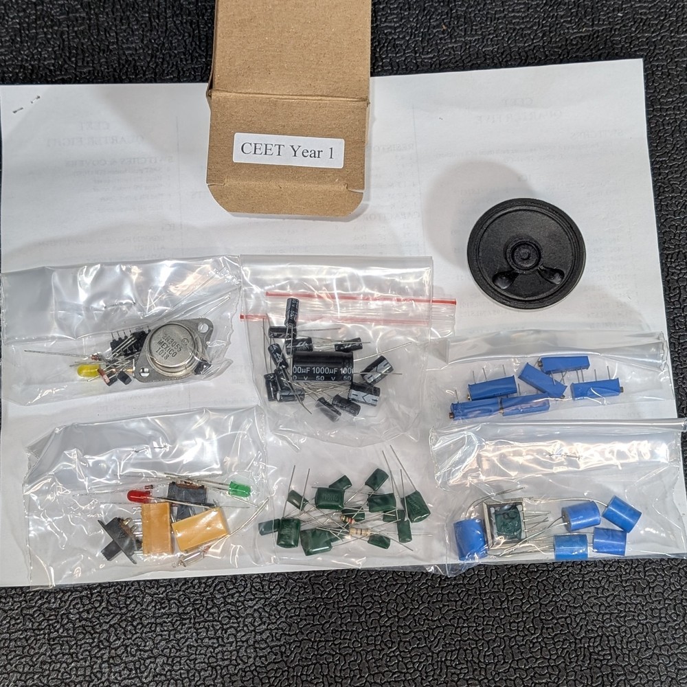 NEW Electronics Project Lot | Tools Weller Xcelite | Components Breadboard ICs