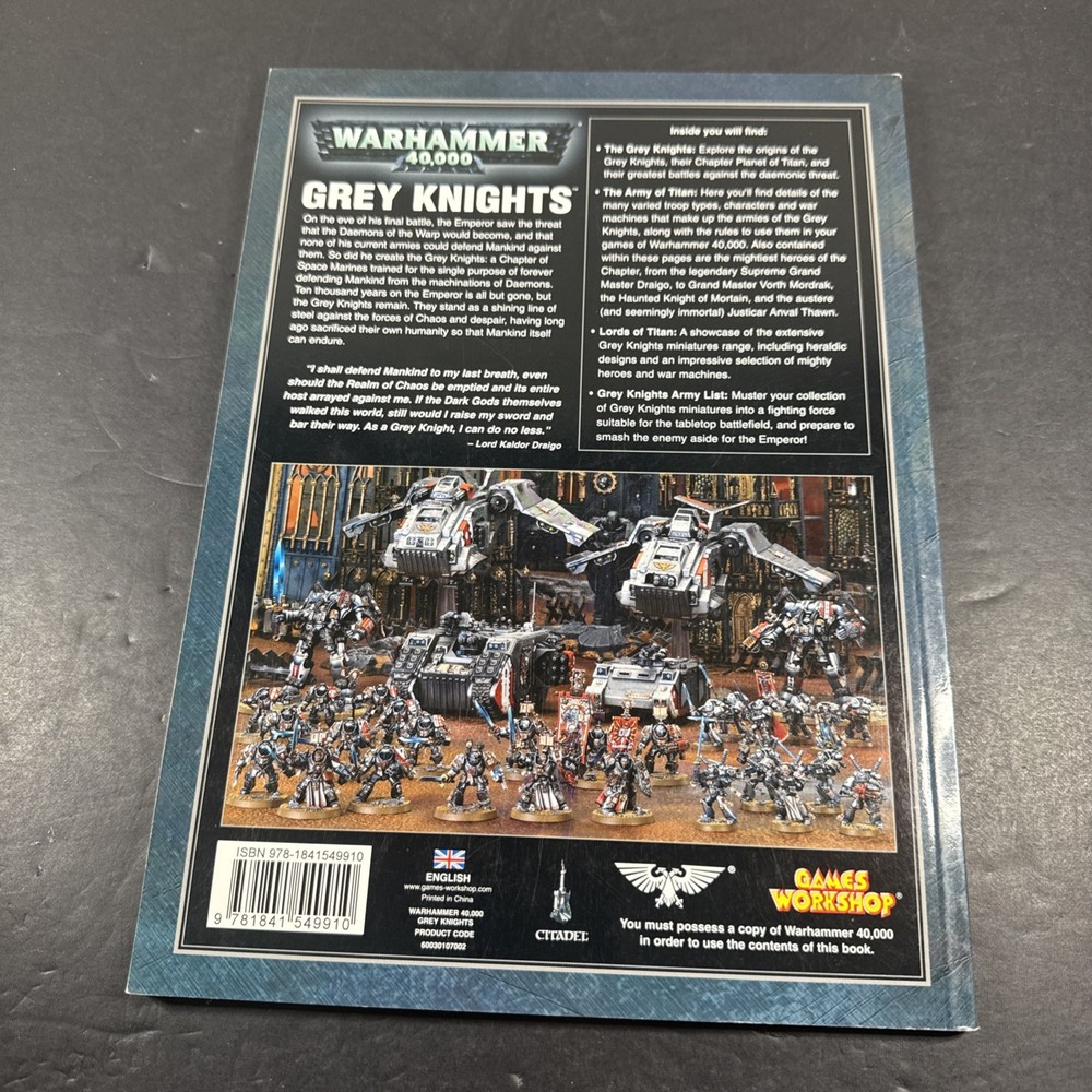 Games Workshop Warhammer 40K Chaos Softcover Codex OOP Demons