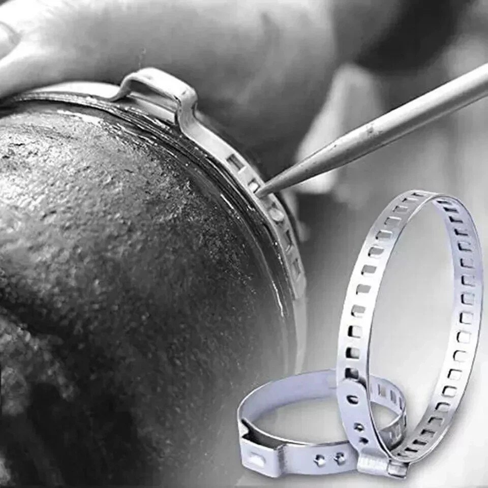 20-Piece CV Axle Boot Clamp Kit - Small & Large Universal Set