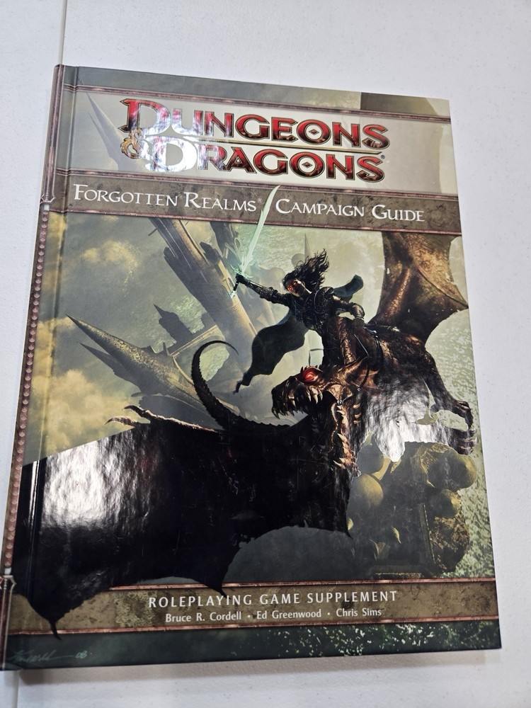Dungeons And Dragons 4e: Forgotten Realms Player’s Guide And Campaign Guide