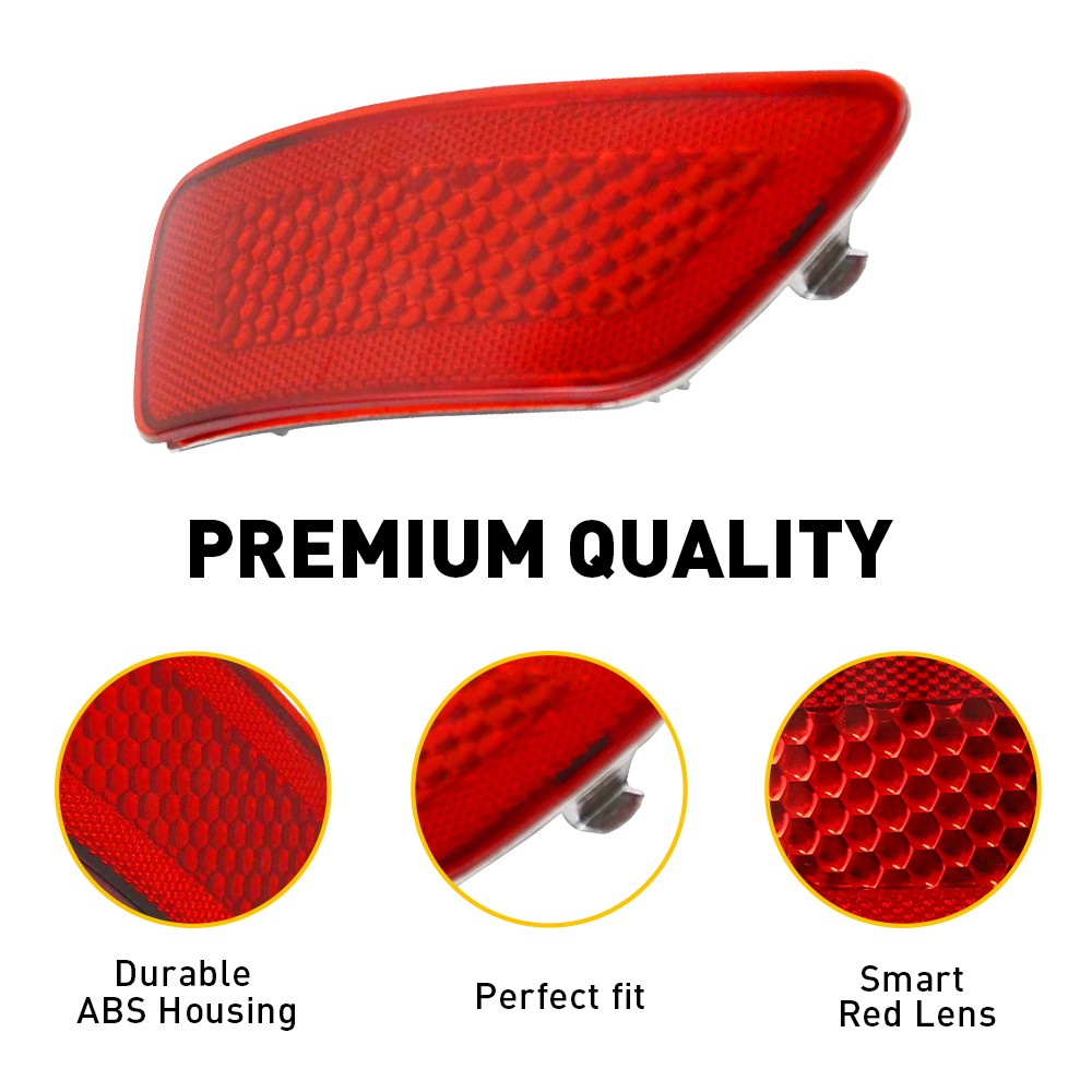 Reflector Rear Light Left Side Driver Bumper For Jeep Grand Cherokee 2011-2018