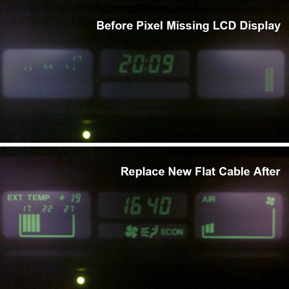 LCD Connector Flat Cable Climate Control Cable For 1987-1998 Models