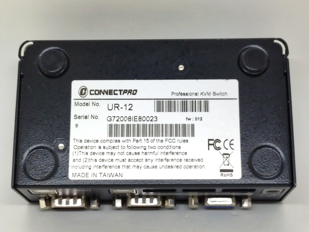 CONNECTPRO UR-12 KVM Switch