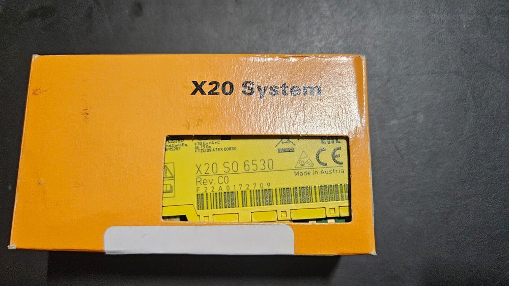 NEW  in box  B&R  X20SO6530  Module
