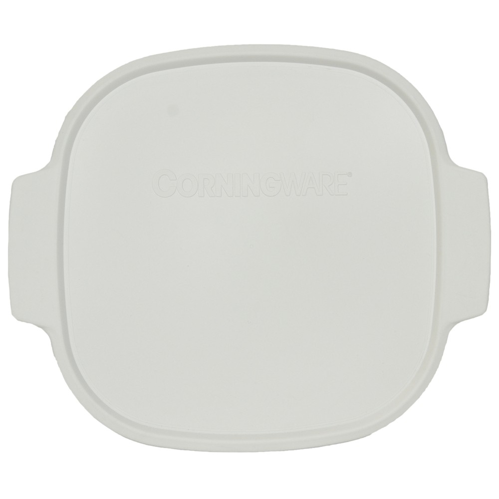 Corningware A-12-PC 5L White Rectangular Food Storage Lid with Handles