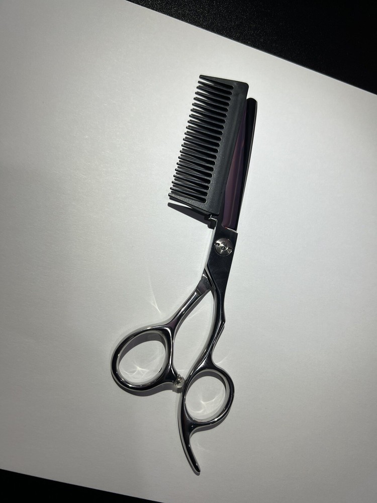 6” Shears Unikal Style Scissors With Attachable Comb