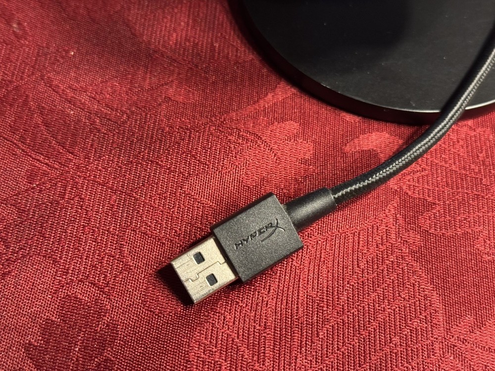 HYPERX QUAD CAST USB MICROPHONE TESTED WORKING GREAT VALUE FAST SHIPPING USED