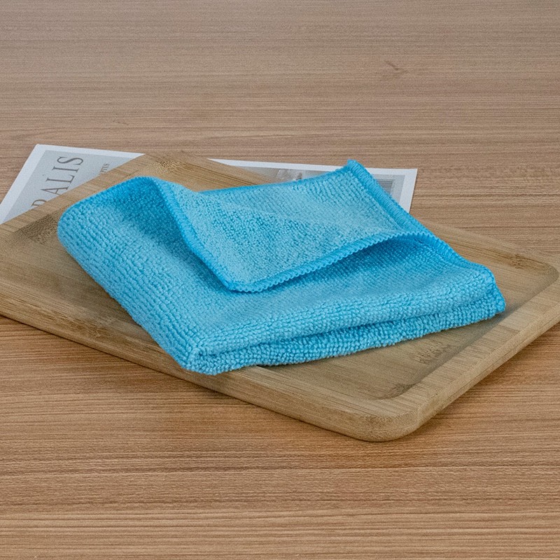 Microfiber Cleaning Cloth | 12 Pack | 16” x 16” | Blue