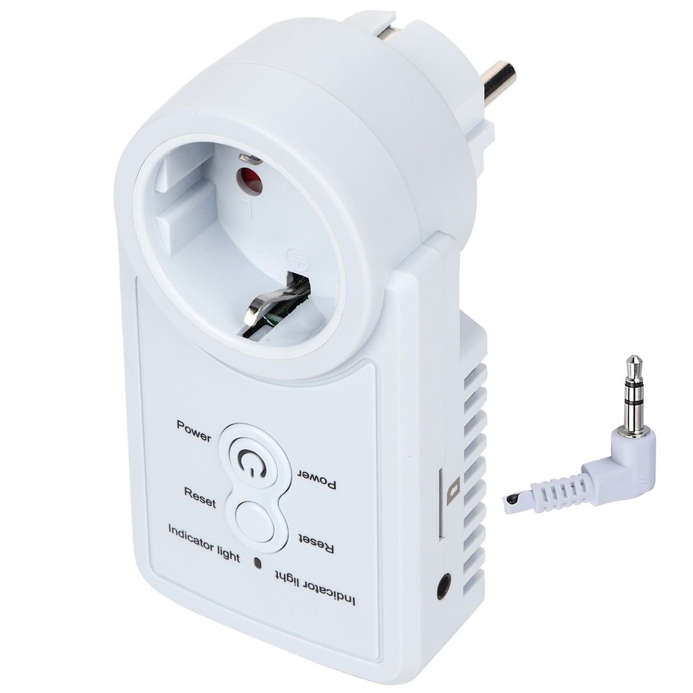 Hot Smart GSM Power Outlet Plug Socket With Temperature Sensor SMS Command