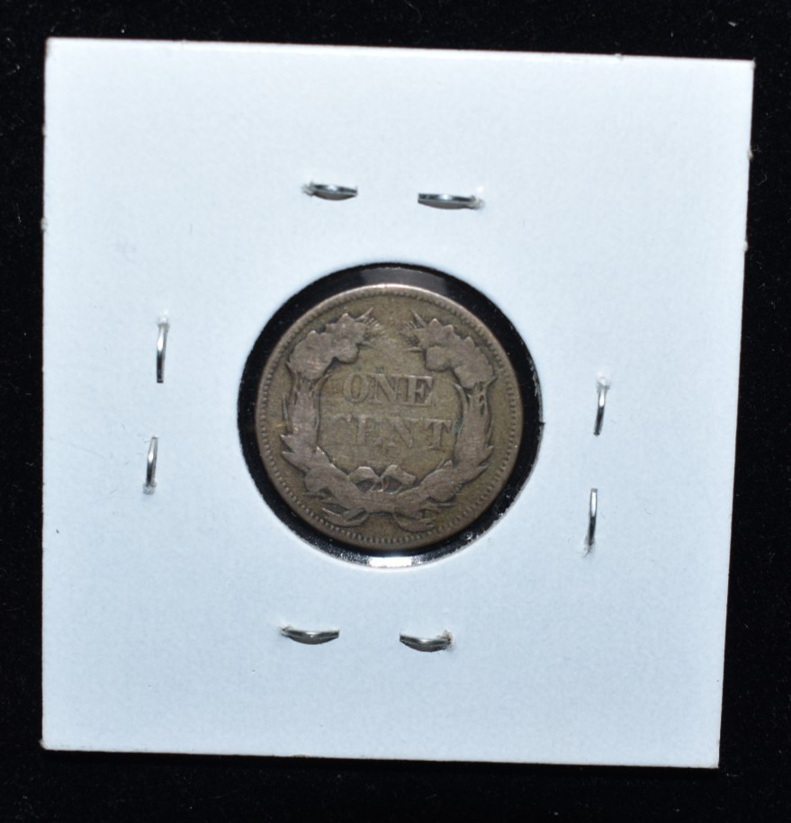 1857 Flying Eage One Cent Coin