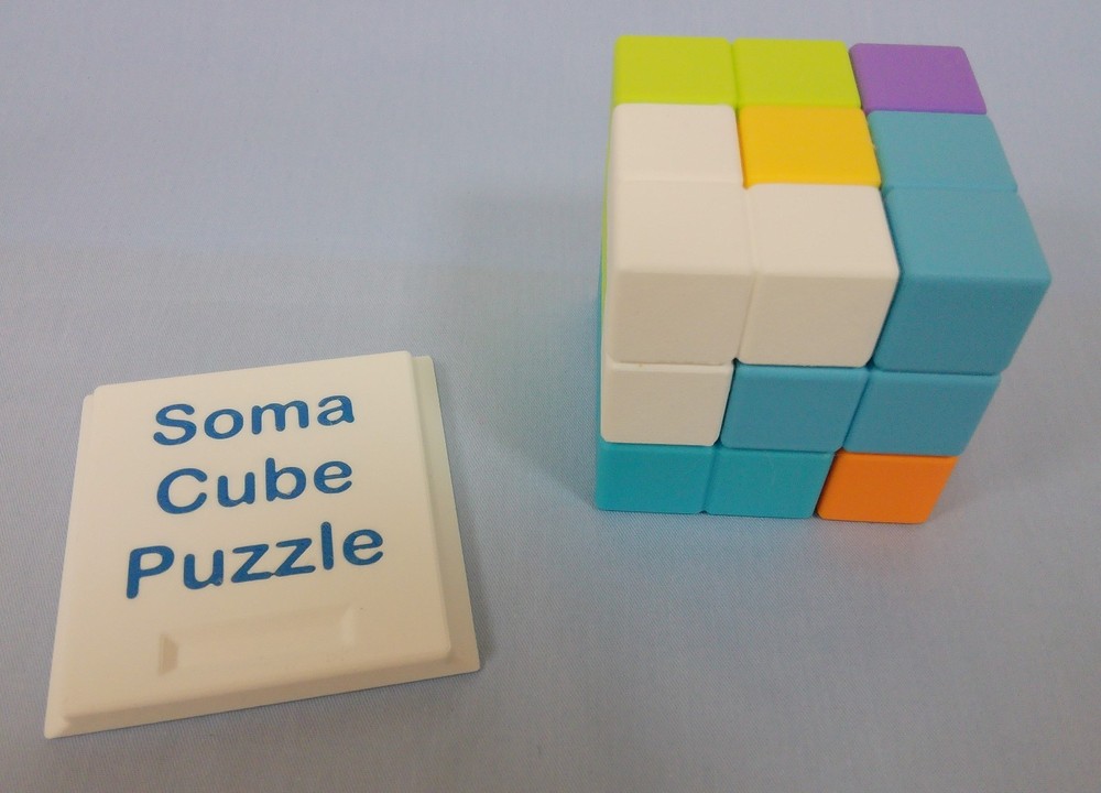 3-D Printed Soma Cube Puzzle