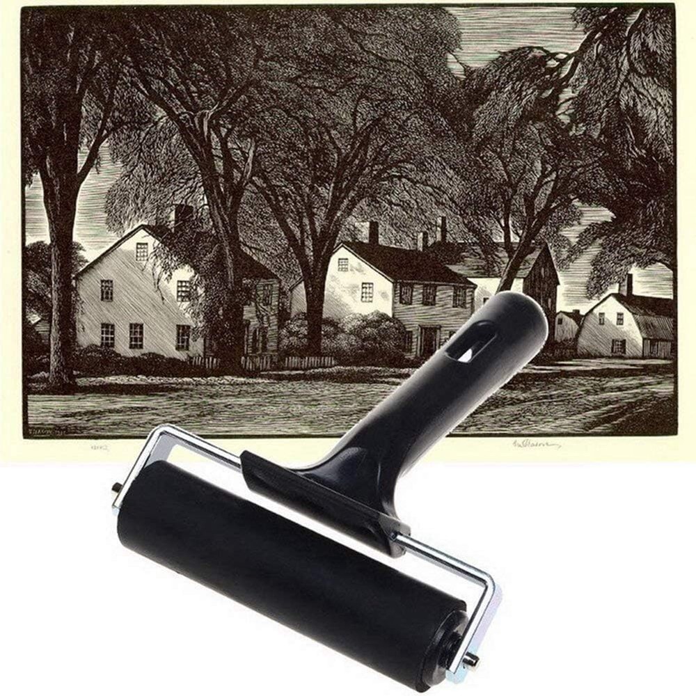 Soft Rubber Brayer Rollers for Crafting Brayer Rollers for Printmaking Brayer...