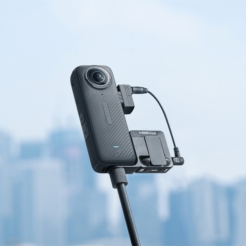 External Microphone Adapter For Insta360 X4 Camera Type-C Audio adapter