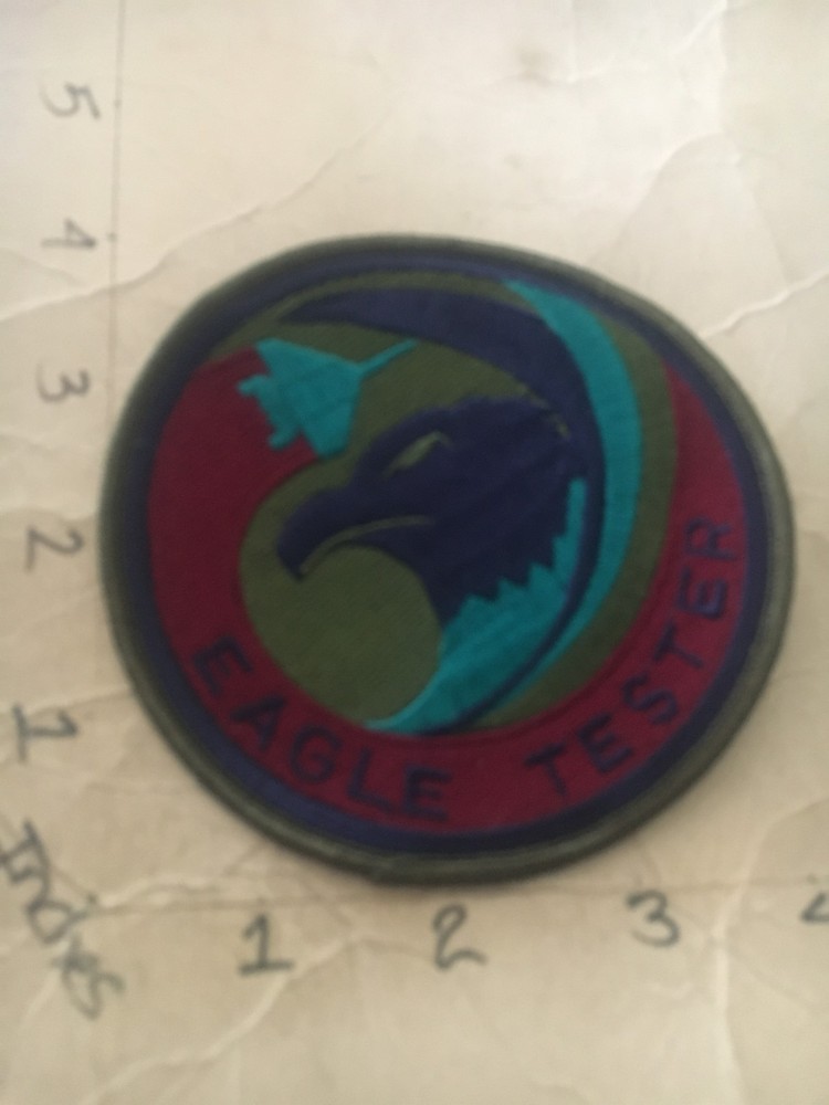 USAF Eagle Tester Squadron subdued patch 6/27/25