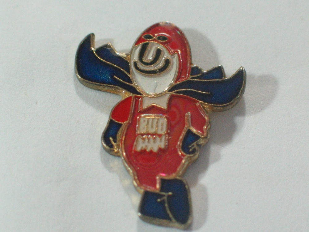 Vintage Bud Man Enamel Pin