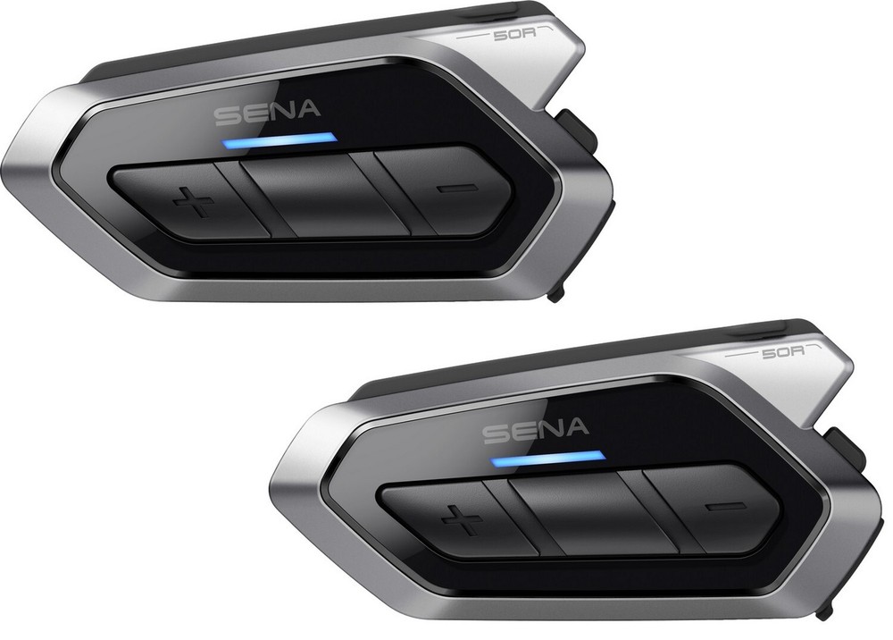 SENA 50R Bluetooth Communication with Mesh Intercom Dual Pack (50R-02D)
