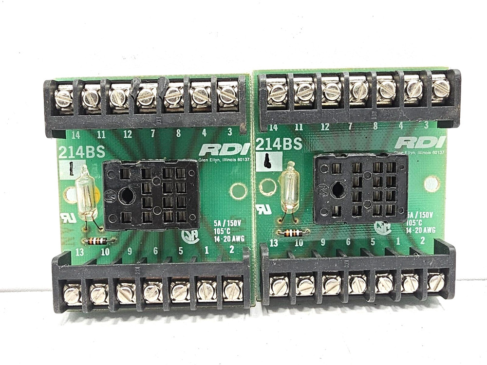 214BS RDI SOCKET RELAY LOT OF 2