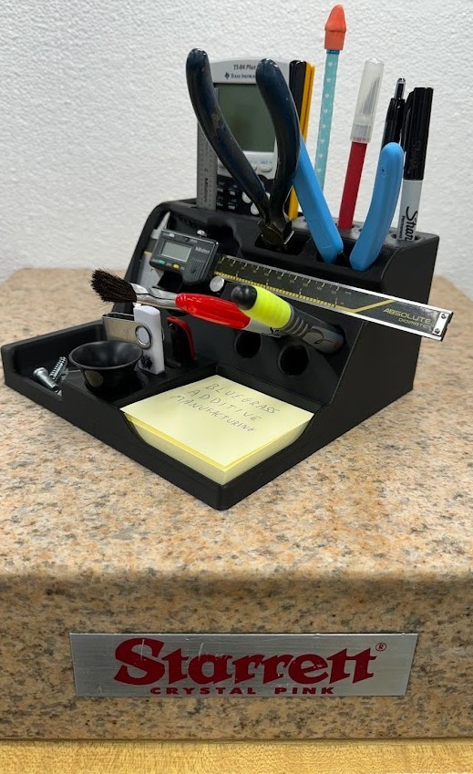 Engineer Desk Organizer, Tool Caddy, Machinist Tool Holder, Calipers, Workbench