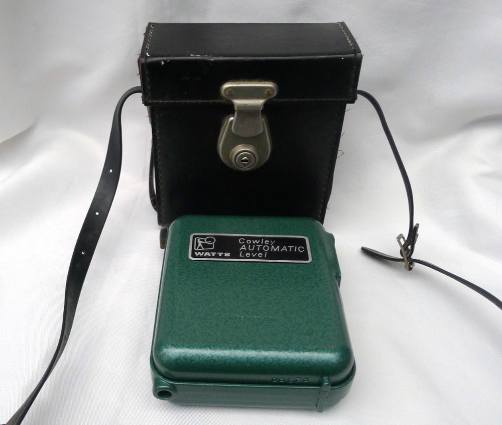 Vintage Hilger & Watts Cowley Automatic Level With Original Case