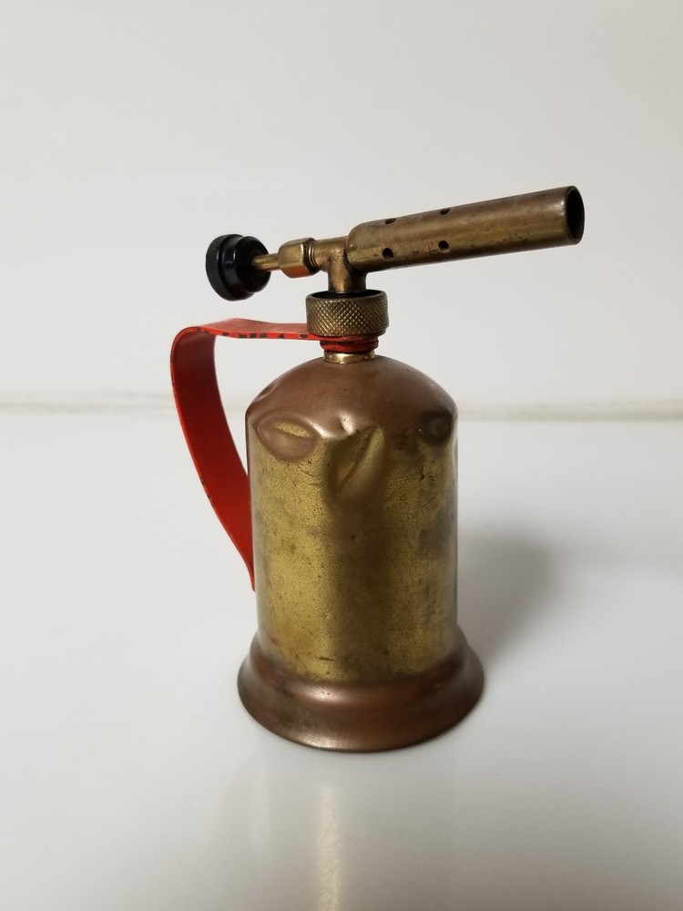 Vintage brass torch blow torch