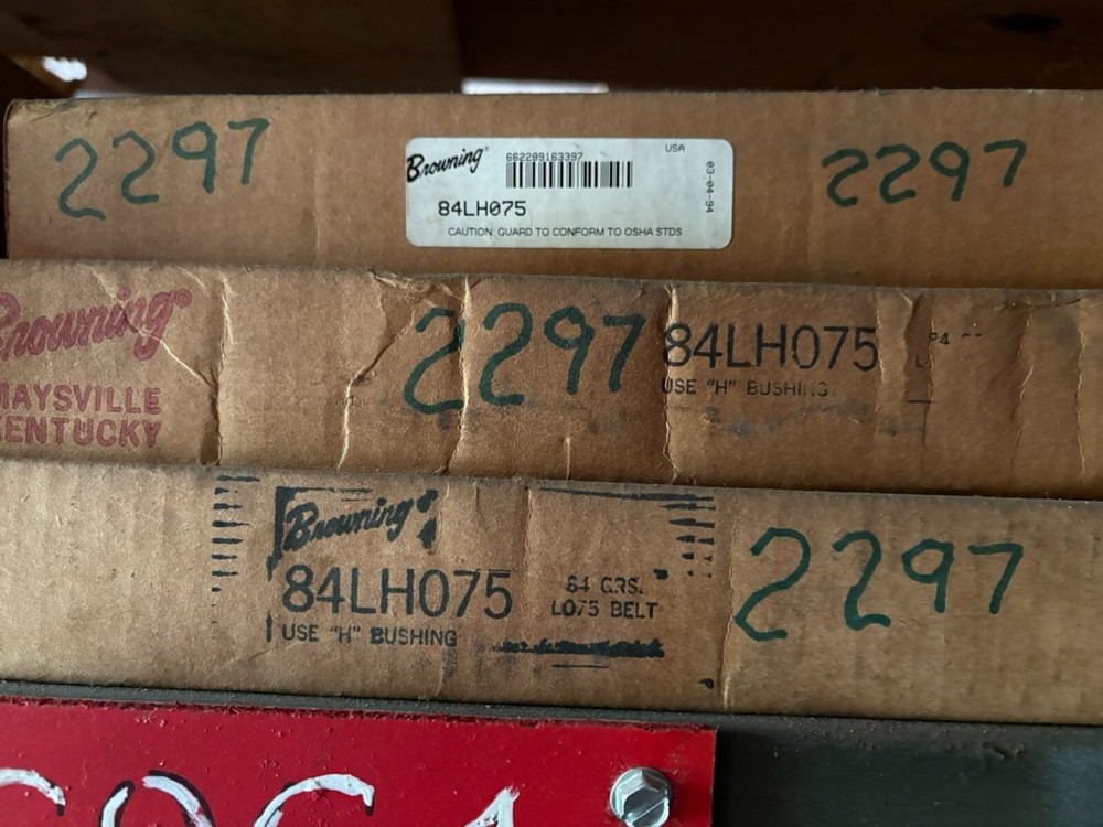 84LH075 Browning gearbelt pulley