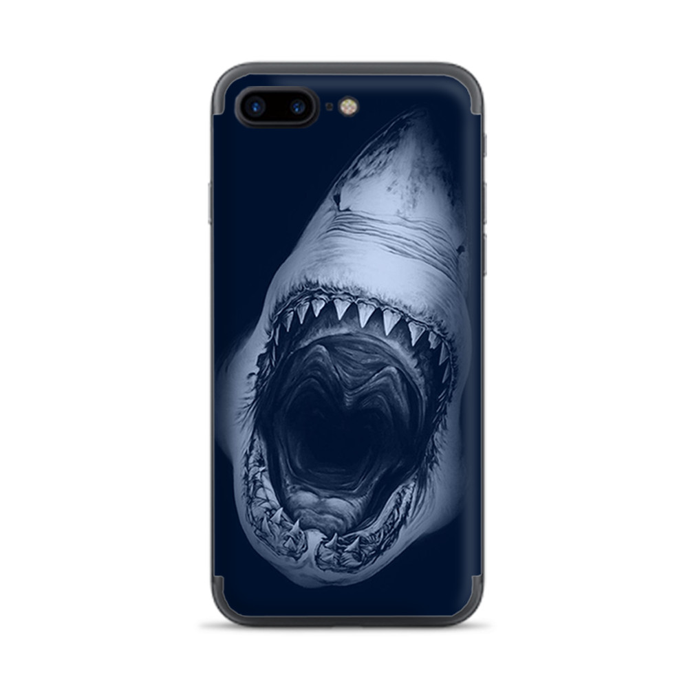 Apple iPhone 7 / 8 Plus Skins Decal Wrap Shark attack