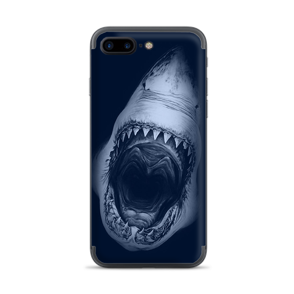 Apple iPhone 7 / 8 Plus Skins Decal Wrap Shark attack