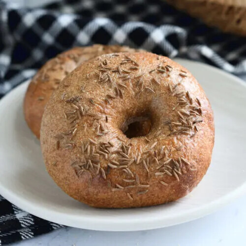 Fresh New York Rye Bagel