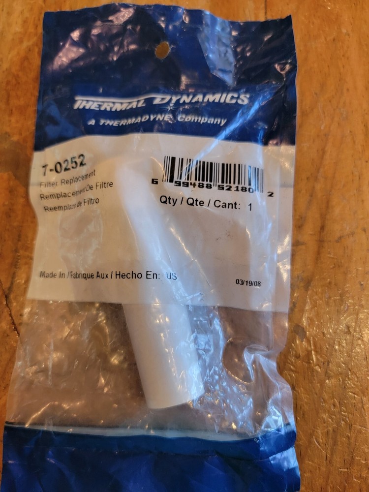Thermal Dynamics 7-0252 Filter Replacement for Plasma Machine FP 1445-0021 WW6
