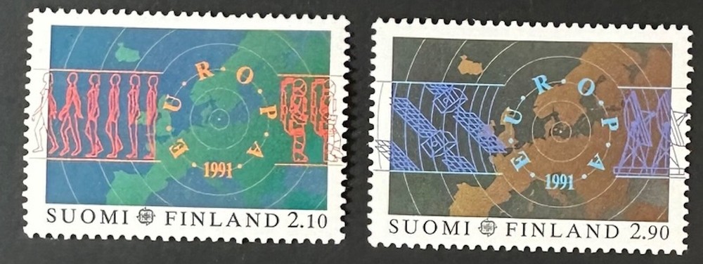 FINLAND 866 - 867 Beautiful Mint NEVER Hinged  Set
