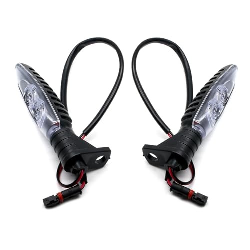 Motorcycle Turn Signal Lights, 2009-2016 Front LED Indicators Blinker Light