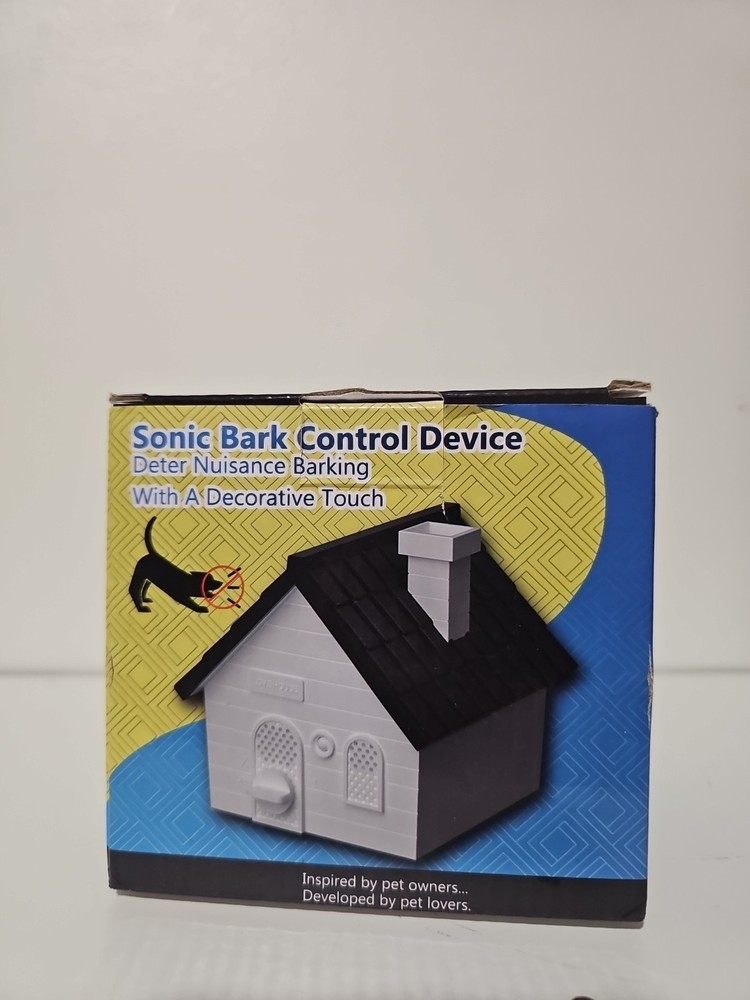 Sonic Bark Control Device Home design . open box and tested