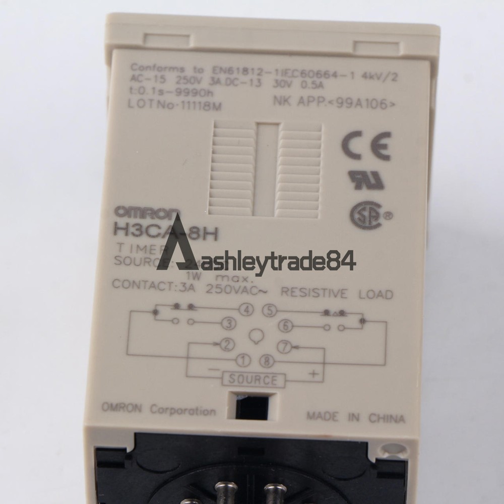 Omron H3CA-8H DC24 Timer New In Box