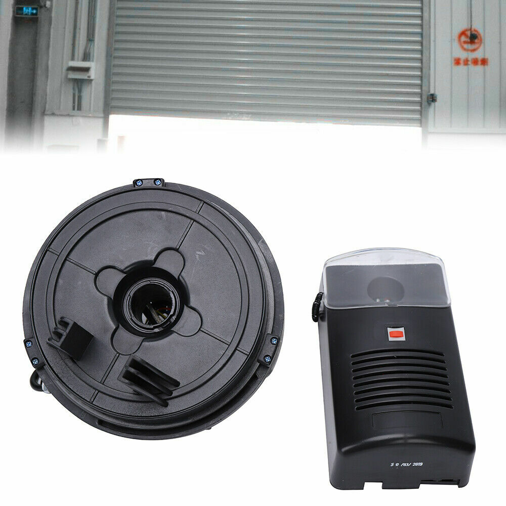 Automatic Garage Roll Up Roller Door Opener Motor w/ Remote Control Motor 100W